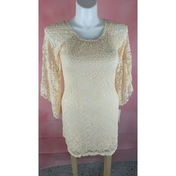 forever 21 lace sheath dress Lace Bow Mini Dress main image 1